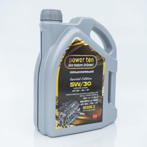 Powerten Motor Yağı 5LT 5W30 (Dpf Araçlar İçin)